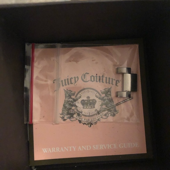 Juicy Couture silver linked watch - Picture 2 of 3